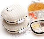 [2 Pack] Zannaki Pill Case Portable Small Weekly Travel Pill Organizer, Cute Moisture Proof Pill Box Holder for Purse, Daily Mini Pocket Pharmacy Medicine Container for Vitamin, Fish Oil, Supplement - Image 2