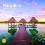 2025 Paradise Monthly Wall Calendar by Bright Day, 12 x 12 Inch Beautiful Landscape Photography Gift - Image 2