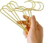 20pcs Metal Pet Hanger Small Dog Closet Hanger Cat Clothes Hanger Closet Baby Hangers Pet Accessory Nursery Kids Hangers Cat Hanger Dog Clothes Rack Cat Accessories (length9.8inch) - Image 2