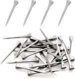 250Pcs 2.1inch E6 Horseshoe Nails, Steel Horse Shoe Nails Horse Hoof Nails Horseshoe Tools for Horse Training Equestrian Sports - Image 2