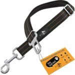 Active Pets Dog Car Harness - Pack of 1 Dog Seatbelts for Cars, Trucks, Travel - Tether Belt for Small & Large Dogs - Orange - Image 2