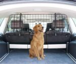 Amazon Basics Adjustable Dog Car Barrier 59.72 x 5.20 x 16.46 Inch, Black - Image 2