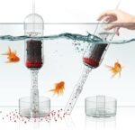 Aquarium Cleaner - No Grinding Fish Waste Remover with Automatic Suction Collector and Handheld Vacuum (Small_Water Depth of 7-10.6in) - Image 2