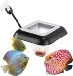 Aquarium Feeding Ring Floating Rings Food Feeder Feeding Trough Square with Suction Cup for Fish Feeder - Image 2