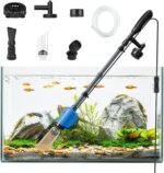 Aquarium Vacuum Gravel Cleaner, 6 in 1 Fish Tank Cleaning Kit,32W Automatic Aquarium Vacuum Gravel Cleaner Set for Change Water Wash Sand Water Filter and Water Circulation - Image 2