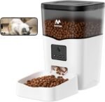 Automatic Cat Feeder with Camera: Automatic Cat Food Dispenser App Remote Control Timed Feeding of Dry Food WiFi Pet Feeder with Audio and Video Recording Up to1-8 Meals for Cat & Small Dog - Image 2