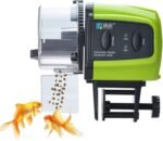 Automatic Fish Feeder, Lychee Fish Feeder Fish Food Vacation Feeder Moisture-Proof Electric Timing Automatic Feeder for Aquarium Fish Tank - Image 2