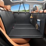 Back Seat Extender for Dogs - PU Leather Dog Car Seat Cover for Back Seat with Hard Bottom - 100% Waterproof, Scratch-Proof and Anti-Slip Dog Hammock for Cars and SUVs (Holds 400 lbs) - Image 2