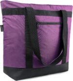 BeeGreen Insulated Cooler Bags for Picnic Grocery Travel Shopping Soft Cold Bag Large Collapsible Freezer Cooler Foldable Food Lunch Bag with Zipper Leak Proof Fish Bag Foam Cooler - Image 2