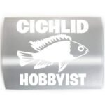 CICHLID HOBBYIST Fish - PICK COLOR & SIZE - Aquarium Cichlids Keeper Breeder Vinyl Decal Sticker A - Image 2