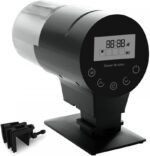 DONGKER Automatic Fish Feeder,210ML Fish Feeder Automatic Dispenser LCD Display with Moisture-Proof Cover for Aquarium Fish Tank - Image 2