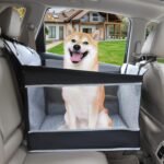 Dog Car Seat Medium Sized Dog, Car Seat for Dogs, Seat Extender with Waterproof Materials & Breathable Mesh, Dog Seat Belt for Car, Giving Your Pets a Comfortable and Safe Road Trip (L Size, Grey) - Image 2