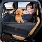 Dog Car Seat for Medium Dogs,Back Seat Extender for Dogs,Large & Small Dog Car Seat Cover for Back Seat, Dog Hammock for Car Back Seat Dog Bed Mattress,Pet Car Seat for Car SUV Truck(Black-s) - Image 2