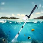 Electric Aquarium Vacuum Gravel Cleaner - 4-in-1 Fish Tank Gravel Cleaner Siphon Vacuum Cleaner, Water Changing, Sand Washing, and Dirt Suction Three-in-One, 24W Automatic Fish Tank Vacuum Cleaner Kit - Image 2