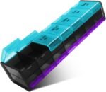 Extra Large Pill Organizer, 7 Day AM/PM Weekly Pill Case with XXL Compartment for Fish Oils, Travel-Friendly Medicine Organizer Pill Planner for Vitamins, Supplements - Image 2