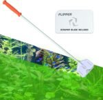 FL!PPER Flipper Platinum Aquarium Algae Scraper (28” Rigid Shaft) - Aquarium Glass Cleaner Tool with Serrated Blade - Algae Remover for Fish Tank Scraper for Glass Aquariums and Acrylic Tanks - Image 2