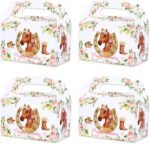 Fangleland 12Pcs Horse Party Favor Boxes, Western Girl Theme Birthday Party Decorations - Pink Horse Party Candy Gift Treat Boxes for Cowgirl Birthday Supplies - Image 2