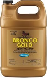 Farnam Bronco Gold Horse Fly Spray, Grooming Aid, Coat Conditioner 128 Ounces, Gallon Refill - Image 2