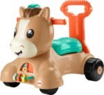 Fisher-Price Baby Learning Toy, Walk Bounce & Ride Pony Musical Walker & Ride-On for Infants & Toddlers Ages 9+ Months (Amazon Exclusive) - Image 2