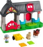 Fisher-Price Little People Toy for Toddlers, Play Set, Cute Horse Stable with Sounds, Figures and Accessories for Children from 1 Year, HWR84 - Image 2