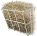 Hay Feeder Goat, 18.5 Gallon Multiple Sided Hay Rack for Sheep，Heavy Duty Iron Wall mounted Hay Rack for Livestock Horse Goat Sheep Indoor Outdoor Uses. - Image 2