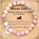 Horse Gifts for Girls Horse Bracelets Birthday Christmas Gifts for Girls Horse Lover Women Daughter Granddaughter Niece - Image 2
