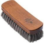 Horsehair Shoe Brush - Shoe Polish Brush for Leather, Boots, Shine - Red Moose - Image 2