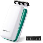 KEDSUM Magnetic Aquarium Tank Algae Scrapers, 2-in-1 Fish Tank Glass Cleaner, Floating Scrubber Clean Brush with 2 Blades [Scratch-Free, Non-Slip, Magnetizing] (XL) - Image 2