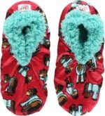 Lazy One Fuzzy Feet Slipper Socks for Women, Cute Fleece-Lined House Slippers, Cute Dog & Cat Design - Image 2