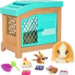 Little Live Pets - Mama Surprise | Soft, Interactive Mama Guinea Pig and her Hutch, and her 3 Surprise Babies. 20+ Sounds & Reactions. for Kids Ages 4+, Multicolor, 7.8 x 11.93 x 11.38 inches - Image 2