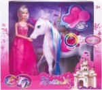 Magic Light Unicorn and Princess Dolls, Unicorn Horse Toys for Girls/Boys, Unicorn Doll Toys Playset Best Gifts for Christmas Birthday for Kids Aged 3 4 5 6 7 8+ - Image 2