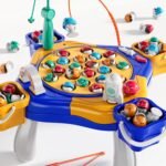Magnetic Fishing Game Toys Kids 3-5, Including 48 Fishes and 8 Fishing Poles Rotating Board Game with Music, Party Game Toys for Kids Age 3 4 5 6 7 8 and Up - Image 2