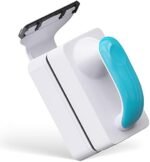 Pawfly Aquarium Strong Magnetic Brush 3 Inch Stain Cleaner with Detachable Stainless Steel Scraper and Non-Slip Handle Floating Cleaning Scrubber Tool for Glass Fish Tank (Not for Acrylic Tank) - Image 2