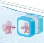 Pawfly Magnetic Aquarium Glass Cleaner Fish Tank Magnetic Brush with Mirror, 1.5 Inch Mini Fish Tank Glass Cleaner Cleaning Tool for 2/5 Inch Thick Aquarium up to 10 Gallons (Non-Floatable) - Image 2