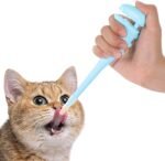 Pet Piller Tablet Feeder Pet Soft Tip Feeding Dispenser Shooter Tool Medication Tablets Capsule Plastic Silicone Plunger Pusher Bule Feeding Accessories for Cats Dogs Small Animals - Image 2