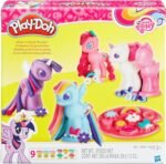 Play-Doh Make 'n Style Ponies Playset, My Little Pony Figures, 9 Colors, Kids Arts & Crafts Set, Preschool Toys, Christmas Gifts for Girls & Boys, Ages 3+ (Amazon Exclusive) - Image 2