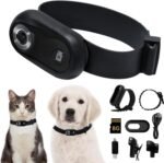 RunCam Cat Collar Dog Collar Camera: Mini Action Camera 1080P with WiFi 8G SD Card POV Video Record Small Body Cam for Pet Tracker Monitor Sports Cycling Birthday Gift - Image 2