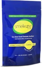 SMELLEZE Natural Horse Stall Refresher & Odor Eliminator: 2 lb. Granules. Rids Urine & Stool Smell. Keeps Stall Drier. Unscented & Safe - Image 2