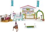 Schleich Horse Club, 36-Piece Playset, Horse Toys for Girls and Boys Ages 5-12, Friendship Horse Tournament - Image 2