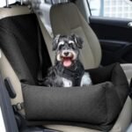 Sivomens Dog Car Seat for Small Dogs Up to 30lbs, Dog Travel Bed Puppy Seat Ultra Soft, Secure Removeable Pet Safety Seat with Adjustable Clip-On Safety Leash, Fits All Cars Front Back Seats - Image 2