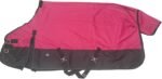 TGW RIDING Comfitec Essential Standard Neck Horse Turnout Sheet 1200D Waterproof and Breathable Horse Rain Sheet More Colors Lite (76“, Hot Pink) - Image 2