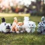 The Queen's Treasures 18 Inch Doll Pet Accessories, Set of 4 Realistic Kitty Cat Pet Collection, Compatible for Play with American Girl Dolls - Image 2