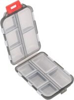 Travel Pill Organizer - Travel Medicine Case Kit - Pocket Daily Pharmacy Container - Travel Medication Holder Dispenser for Fish Oil Vitamin Supplement Storage (Grey) - Image 2