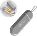 Travel Pill Organizer,Mini Daily Pill Container Portable Pill Case Box to Hold Medicine Vitamin Supplement Fish Oil Box, Small Travel Pill Pocket Storage Box (Grey) - Image 2