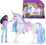 Unicorn Academy, Layla & Glacier Set with 2 Riding Accessories & Hair Styling Tool, Dolls & Unicorn Toys for Girls Ages 4 and up - Image 2
