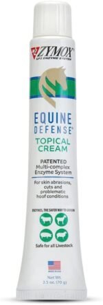 Zymox PET King Brands Equine Defense Enzymatic Topical Cream, 2.5 oz. – Multi-Complex Enzyme Ointment for Horse, Livestock & Animal Wound Care - Image 2