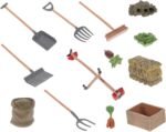 13pcs Farm Tool Scene Decoration Tool Plants Micro Miniature Stuff Mini Farm Tool Miniature Garden Accessories Barn Indoor Plant Mini Mini Food Shovel Plastic - Image 2