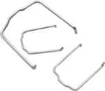 154 23 Radiator Hose Retaining Spring Horse Shoe Clip/Radiator Hose Retaining Clip/Radiator Hose Clip Compatible With BMW E39 E38 E60 E90 745Li X5 E46 325i 328i M3 540i 740iL 740i - Image 2