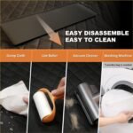 Dog Car Seat for Large Medium Small Dogs,Back Seat Extender for Dogs,Dog Car Seat Cover for Back Seat, Dog Hammock for Car Back Seat Dog Bed Mattress,Pet Car Seat for Car SUV Truck(Black) - Image 5