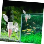 Yardwe 6pcs Automatic Shrimp Feeding Cups for Fish Tanks Plastic Shrimp Feeders with Suckers Ideal for Aquatic Feeding and Preventing Food Scattering - Image 7